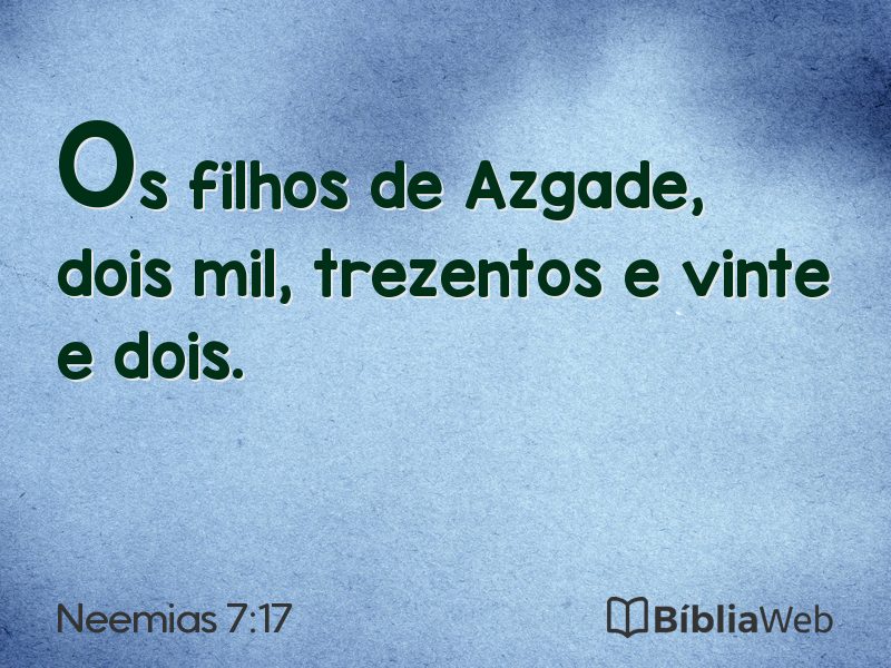 Neemias 7:17 em imagem para compartilhar