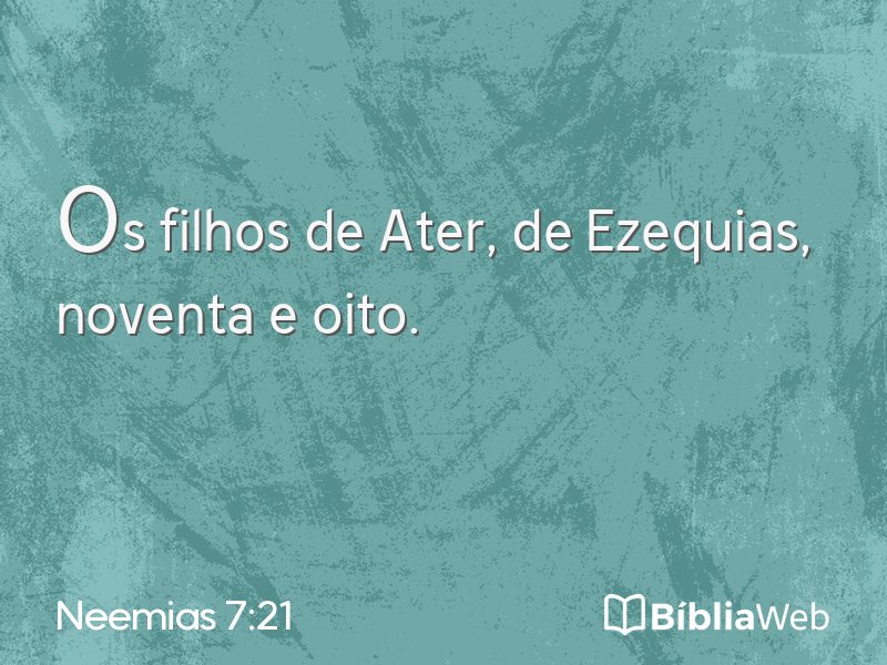 Neemias 7:21 em imagem para compartilhar