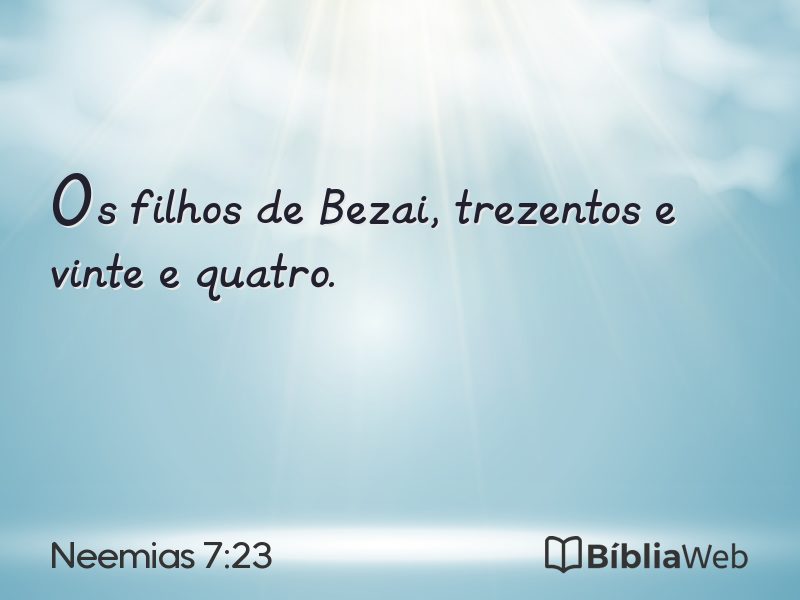 Neemias 7:23 em imagem para compartilhar