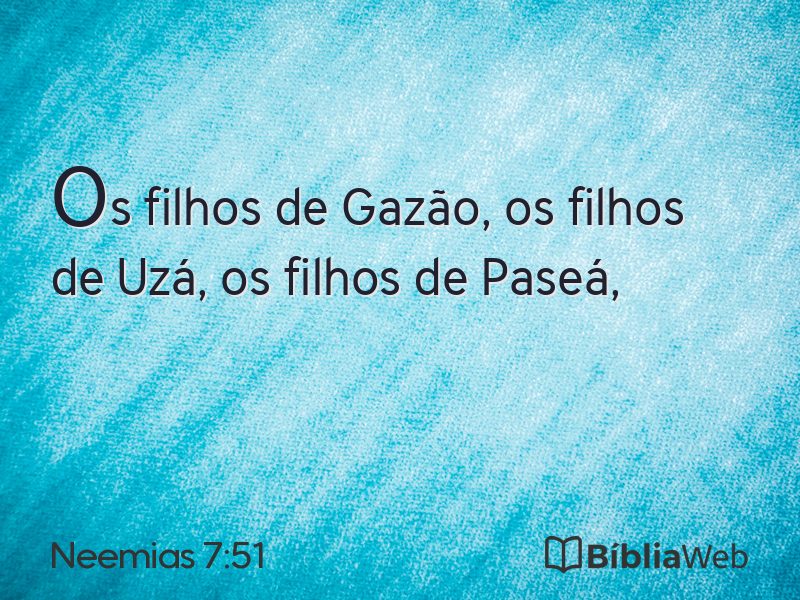 Neemias 7:51 em imagem para compartilhar