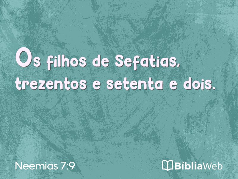 Neemias 7:9 em imagem para compartilhar