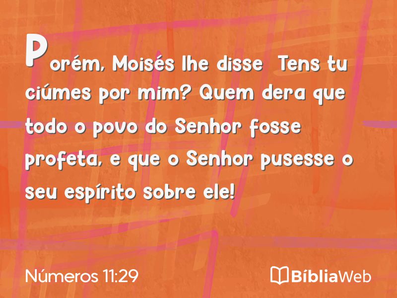 Números 11:29 em imagem para compartilhar