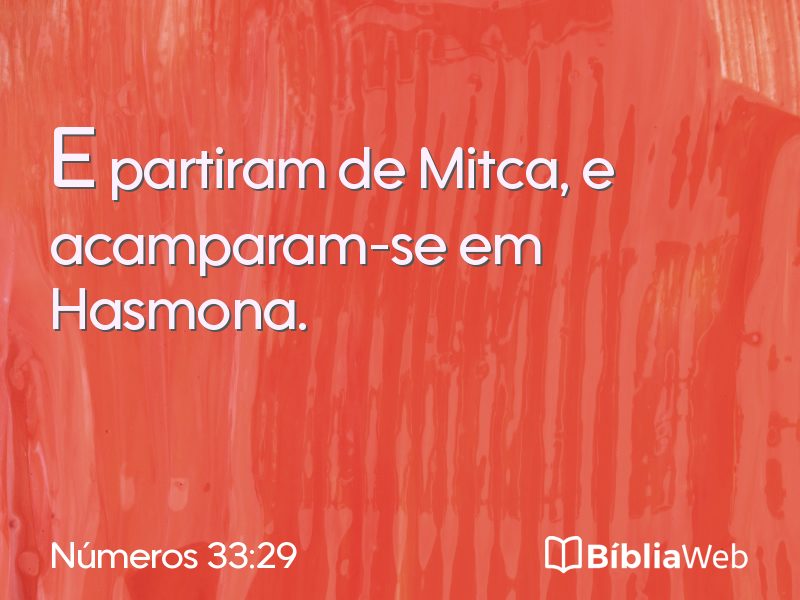 Números 33:29 em imagem para compartilhar
