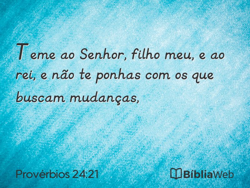 Provérbios 24:21 em imagem para compartilhar