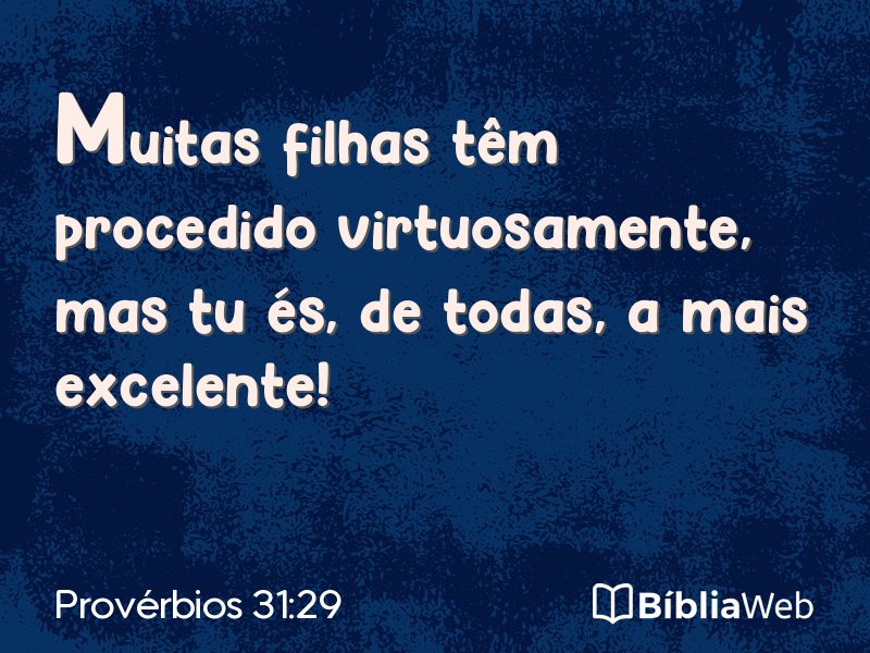 Provérbios 31:29 em imagem para compartilhar