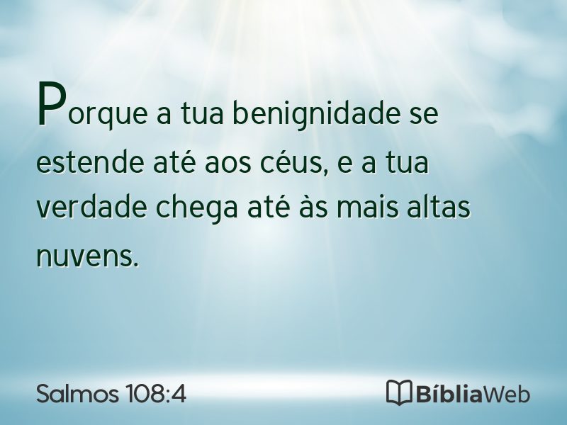 Salmos 108:4 em imagem para compartilhar