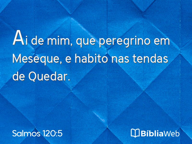 Salmos 120:5 em imagem para compartilhar