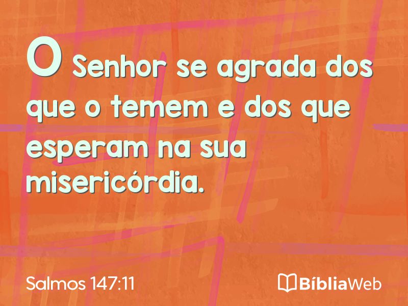Salmos 147:11 em imagem para compartilhar