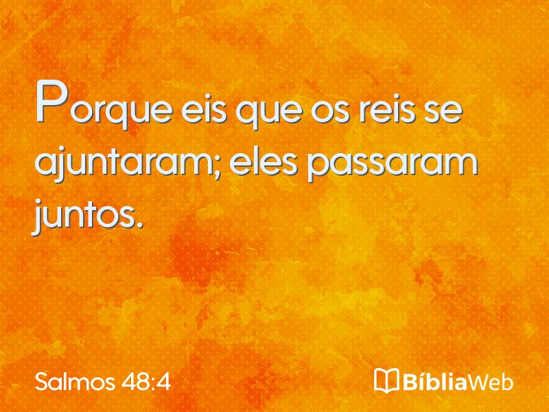 Salmos 48:4 em imagem para compartilhar