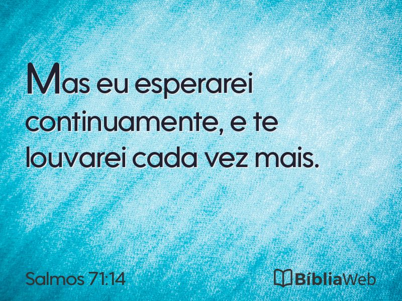 Salmos 71:14 em imagem para compartilhar