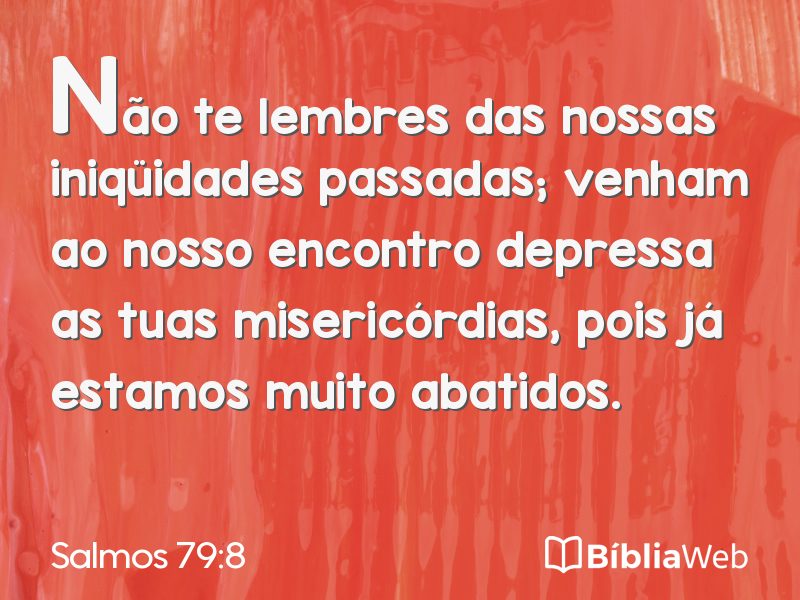 Salmos 79:8 em imagem para compartilhar