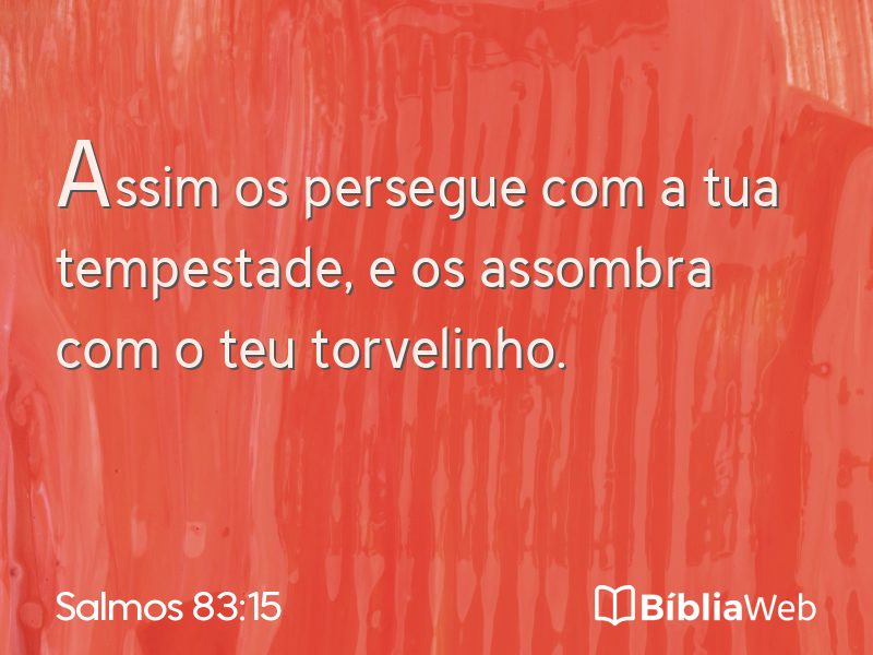 Salmos 83:15 em imagem para compartilhar