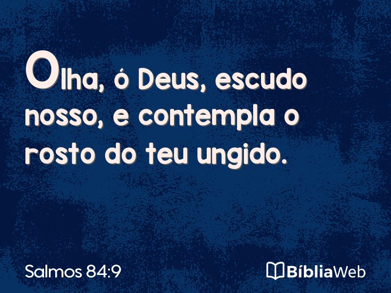 Salmos 84:9 em imagem para compartilhar