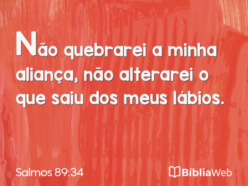 Salmos 89:34 em imagem para compartilhar