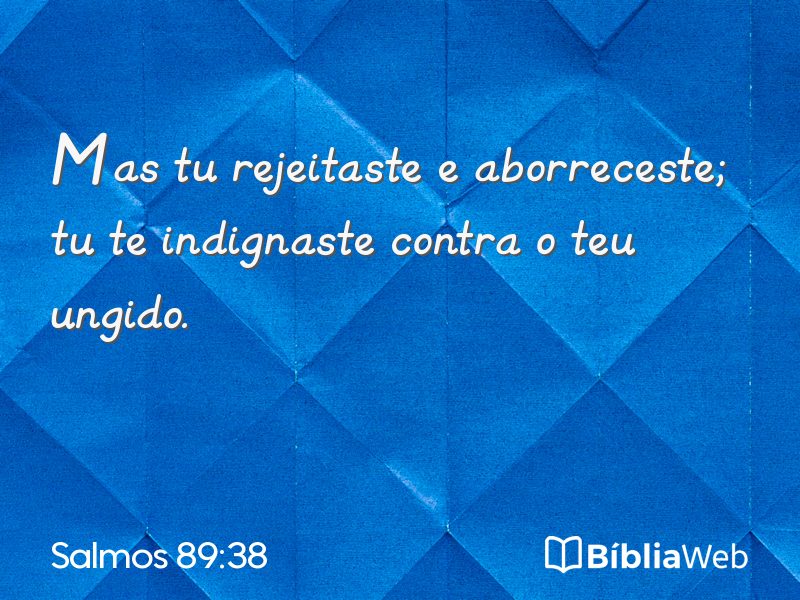 Salmos 89:38 em imagem para compartilhar