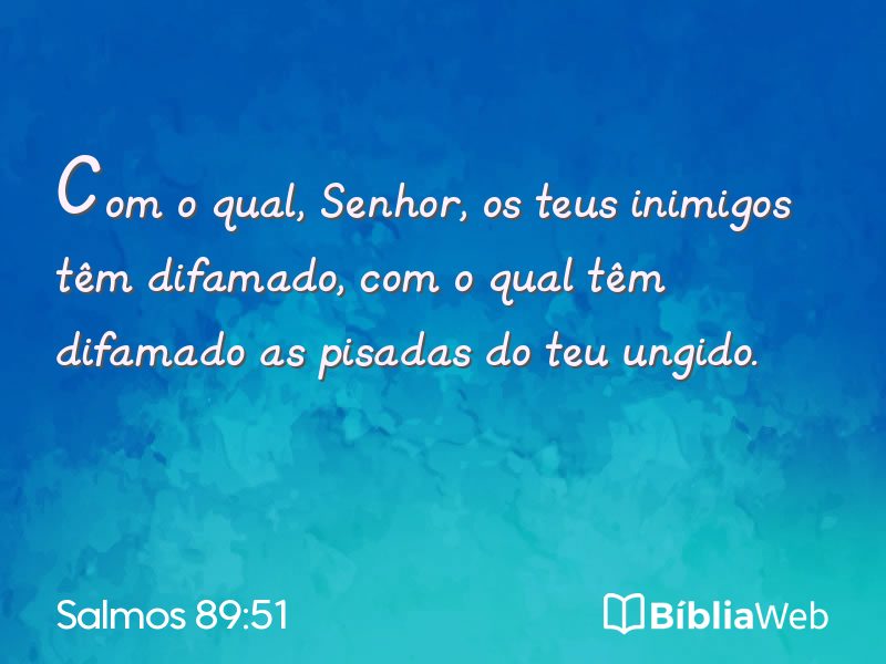 Salmos 89:51 em imagem para compartilhar