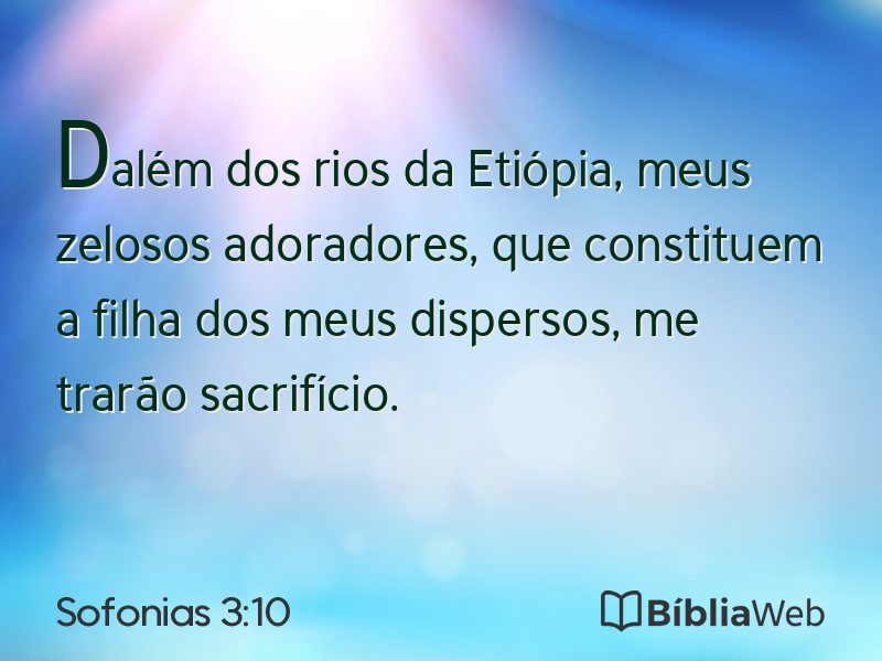 Sofonias 3:10 em imagem para compartilhar