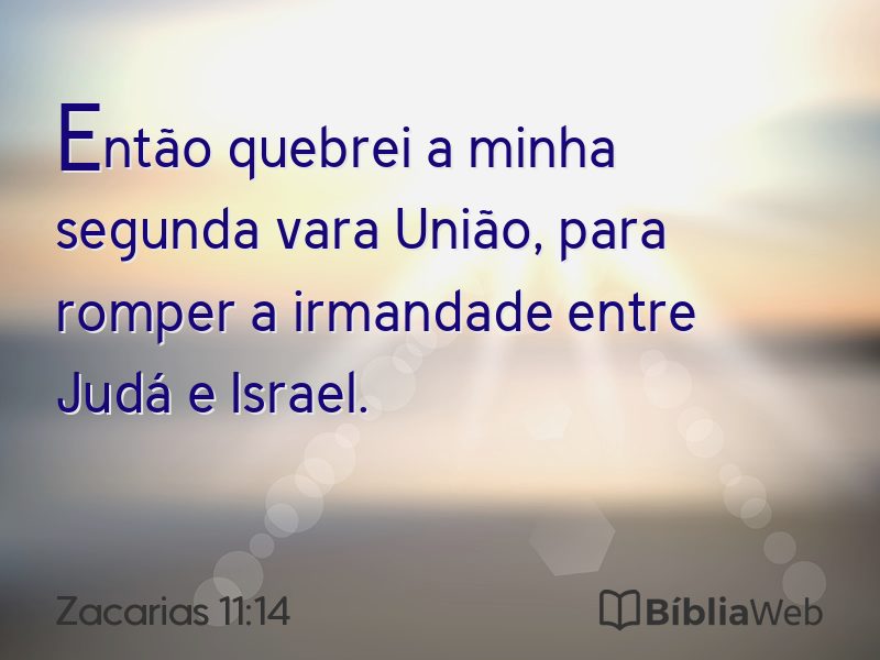 Zacarias 11:14 em imagem para compartilhar