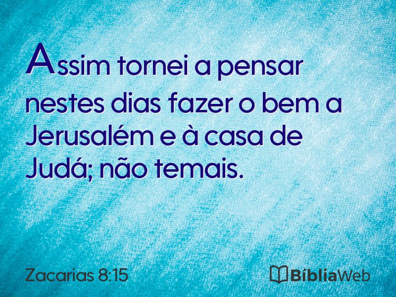Zacarias 8:15 em imagem para compartilhar