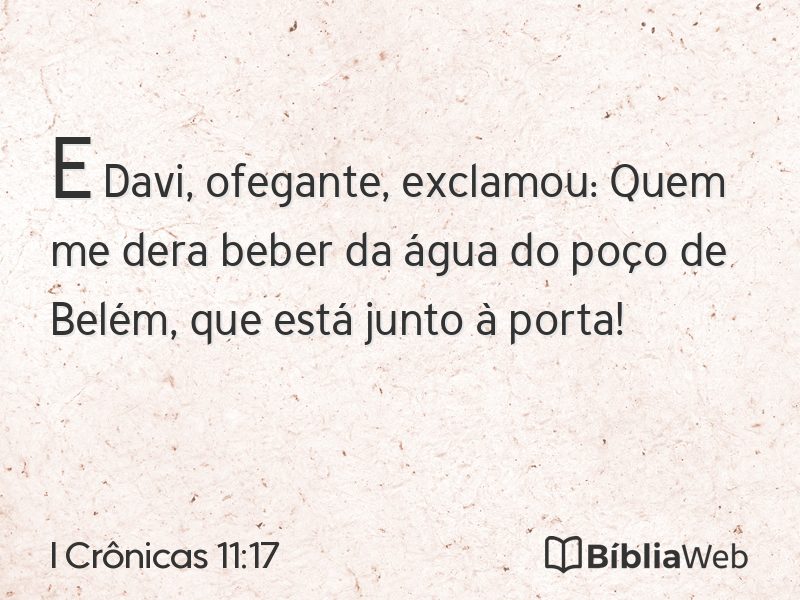 I Crônicas 11:17 em imagem para compartilhar