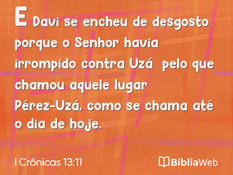I Crônicas 13:11 em imagem para compartilhar