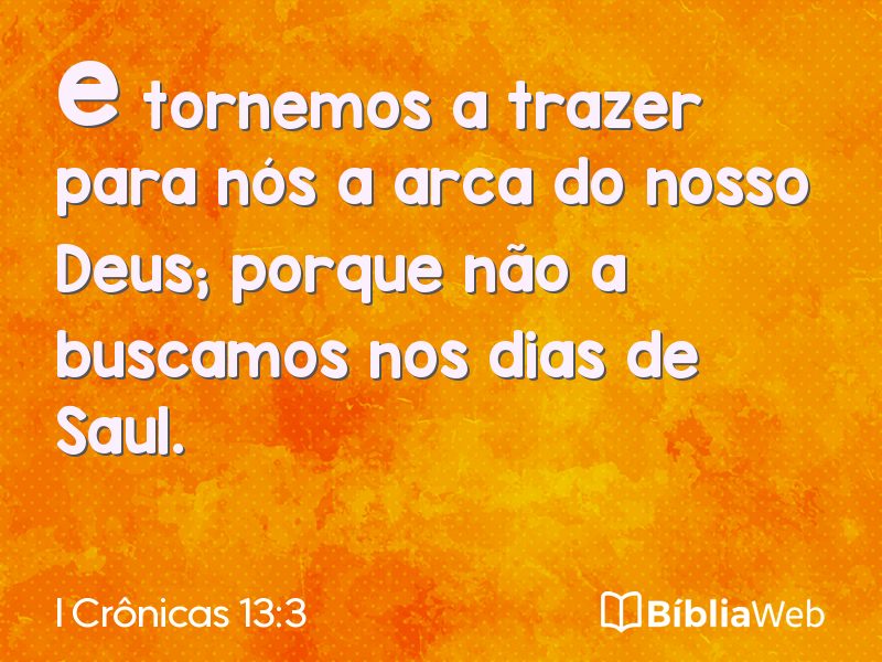 I Crônicas 13:3 em imagem para compartilhar