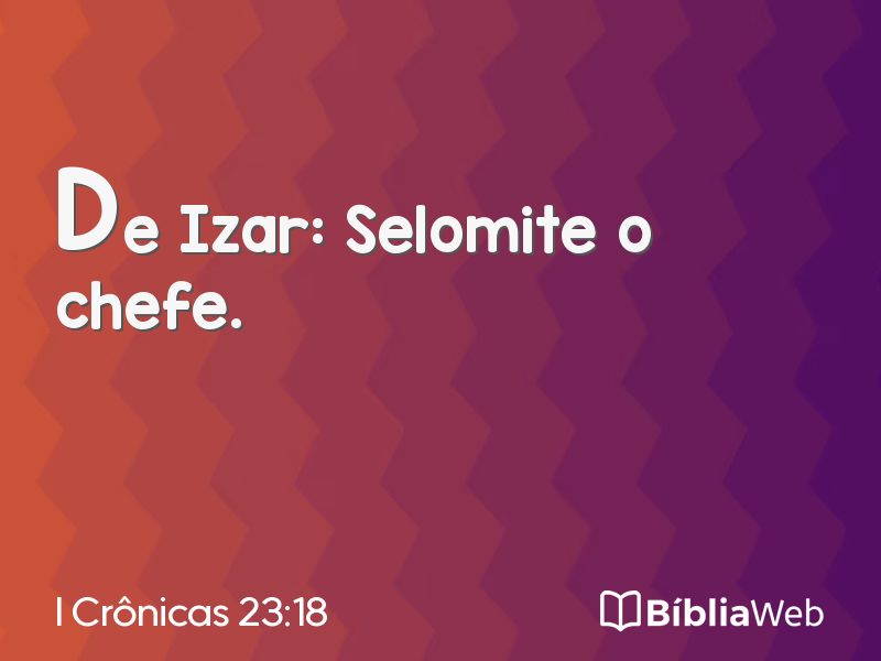 I Crônicas 23:18 em imagem para compartilhar