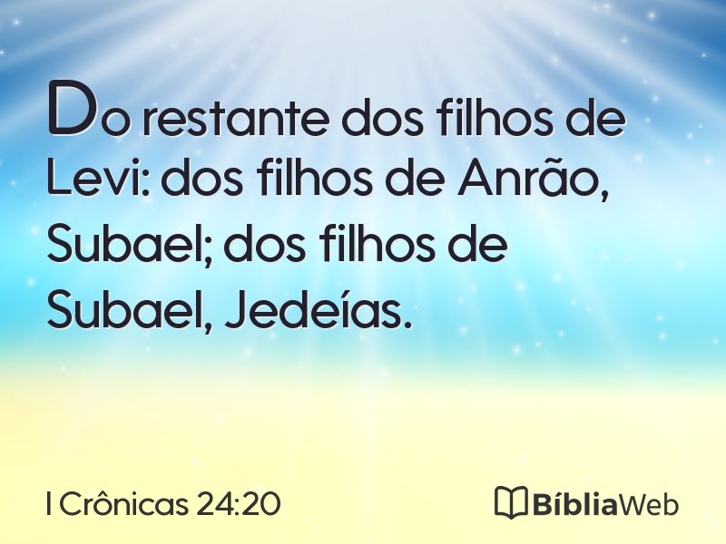 I Crônicas 24:20 em imagem para compartilhar