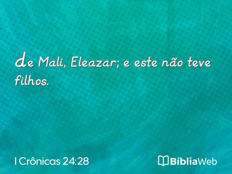 I Crônicas 24:28 em imagem para compartilhar
