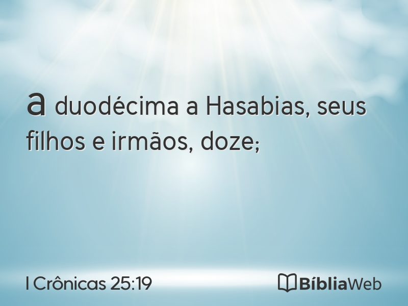 I Crônicas 25:19 em imagem para compartilhar