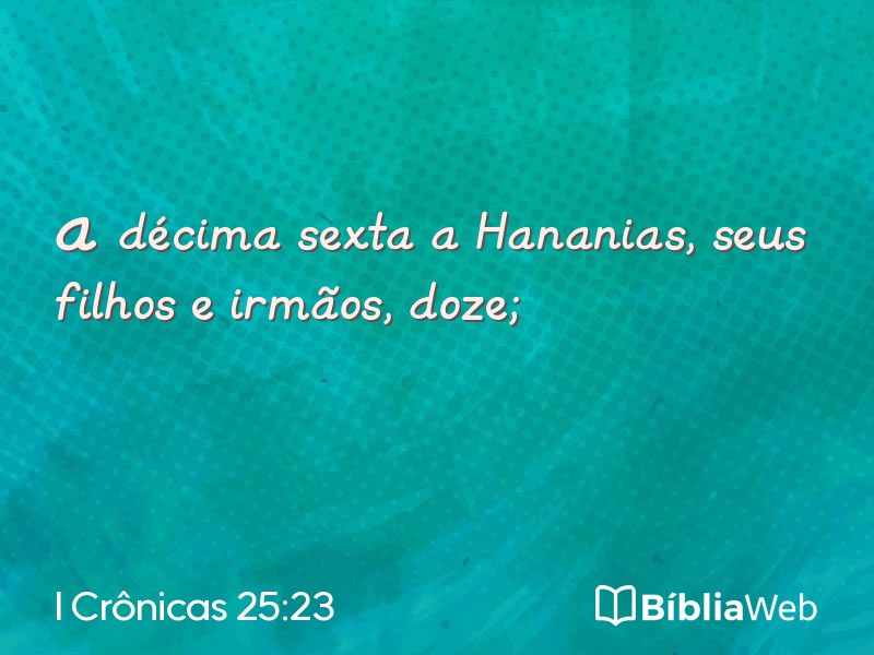 I Crônicas 25:23 em imagem para compartilhar