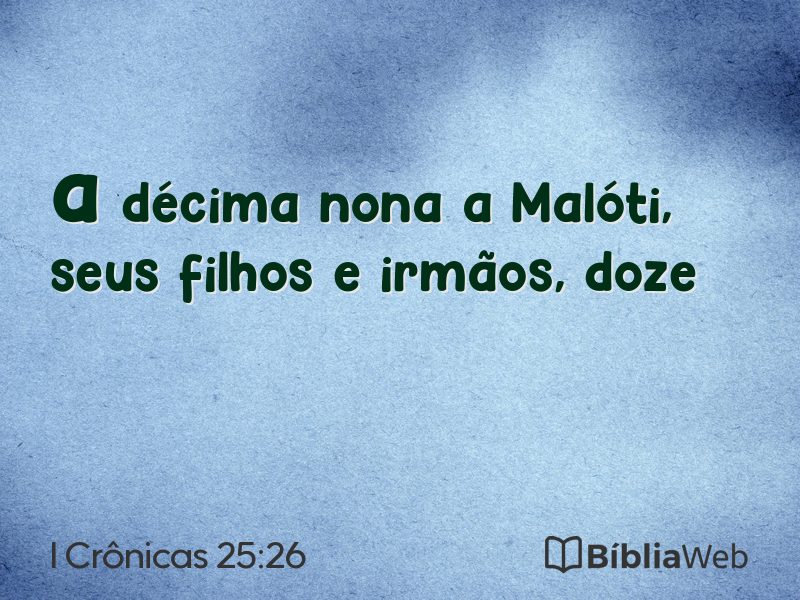 I Crônicas 25:26 em imagem para compartilhar