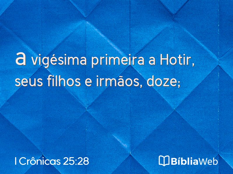I Crônicas 25:28 em imagem para compartilhar