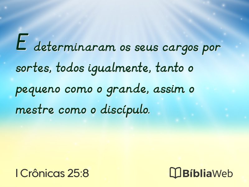 I Crônicas 25:8 em imagem para compartilhar