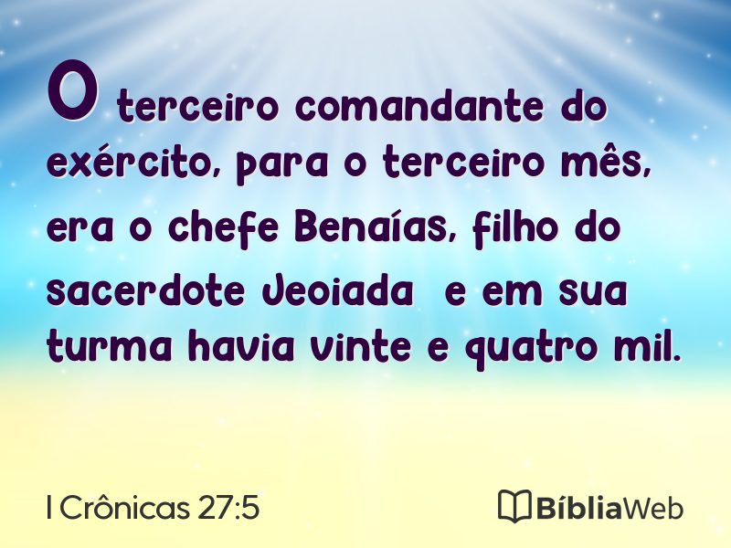 I Crônicas 27:5 em imagem para compartilhar