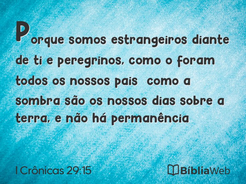 I Crônicas 29:15 em imagem para compartilhar
