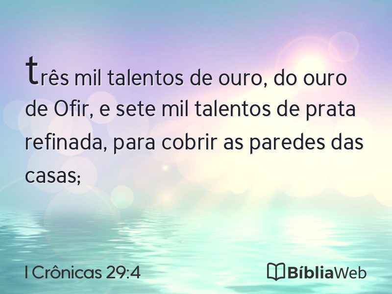 I Crônicas 29:4 em imagem para compartilhar