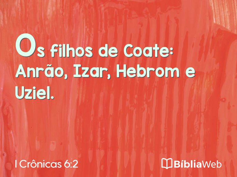 I Crônicas 6:2 em imagem para compartilhar
