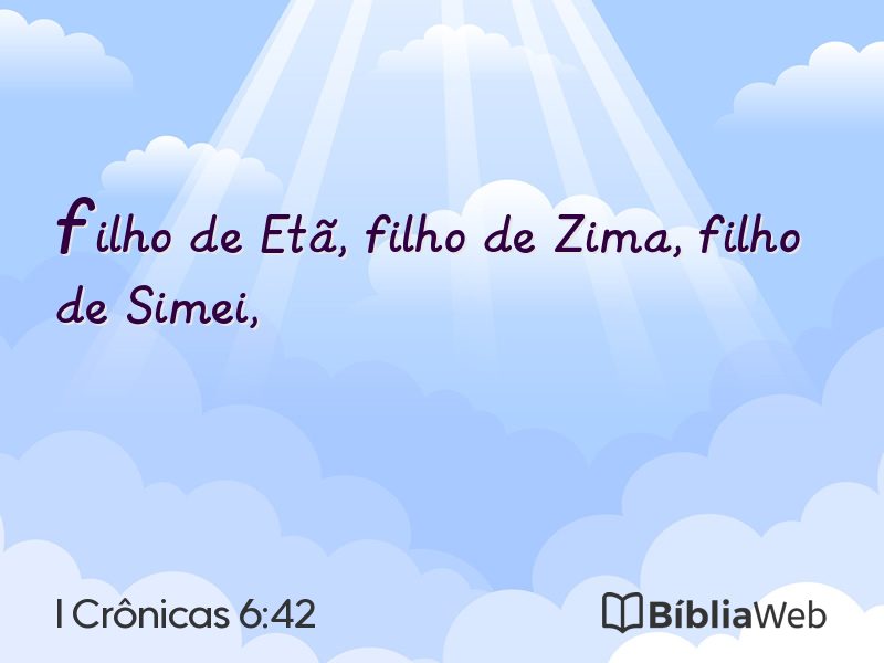 I Crônicas 6:42 em imagem para compartilhar