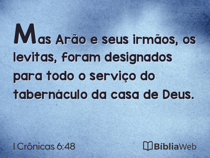 I Crônicas 6:48 em imagem para compartilhar