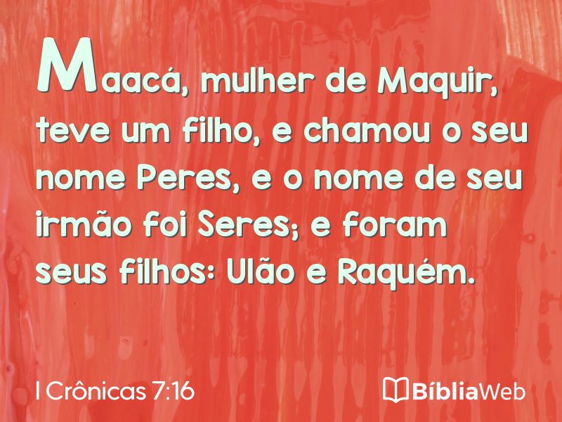 I Crônicas 7:16 em imagem para compartilhar