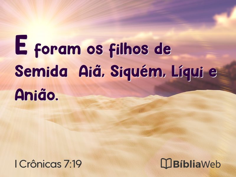 I Crônicas 7:19 em imagem para compartilhar