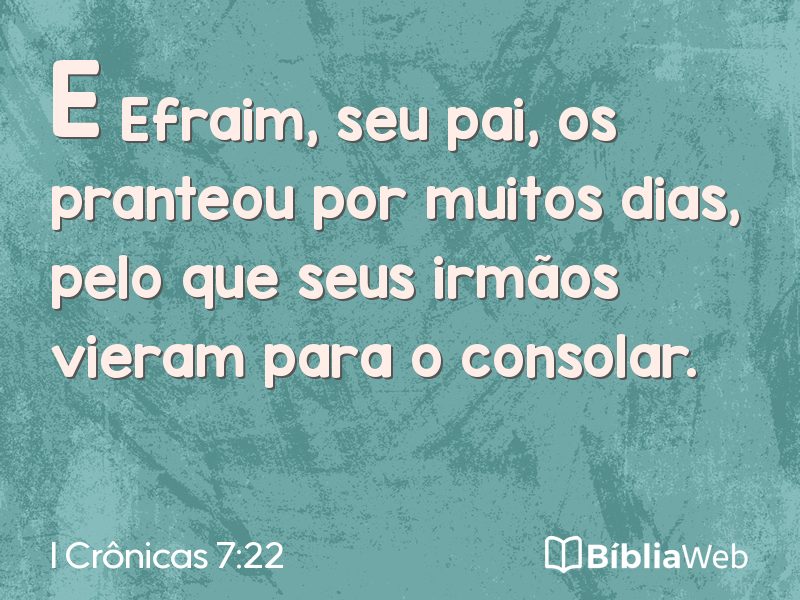 I Crônicas 7:22 em imagem para compartilhar