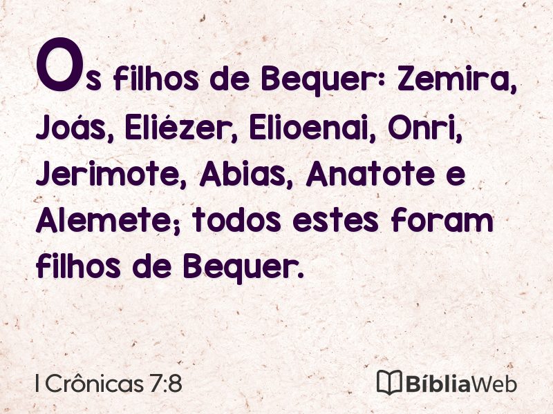 I Crônicas 7:8 em imagem para compartilhar