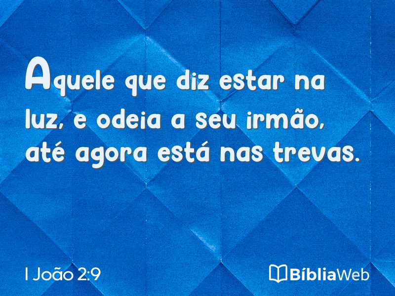 I João 2:9 em imagem para compartilhar