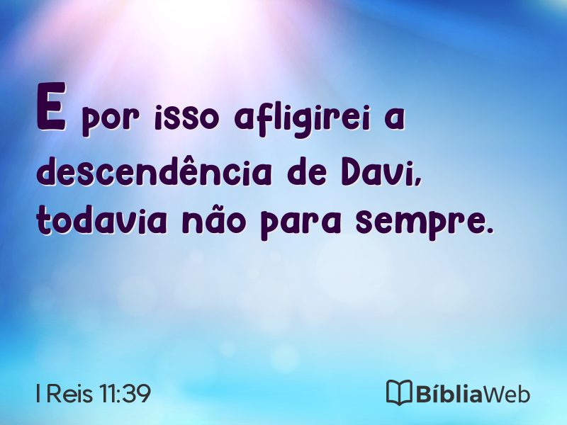 I Reis 11:39 em imagem para compartilhar
