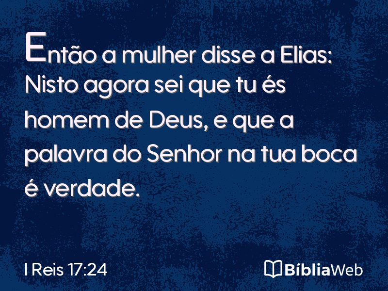 I Reis 17:24 em imagem para compartilhar