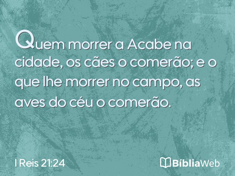I Reis 21:24 em imagem para compartilhar