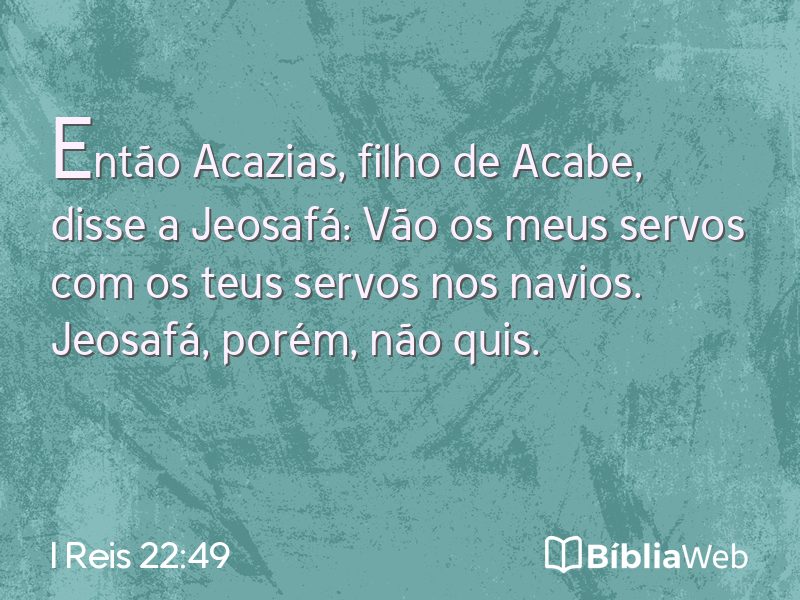 I Reis 22:49 em imagem para compartilhar
