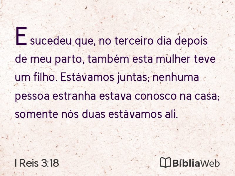I Reis 3:18 em imagem para compartilhar